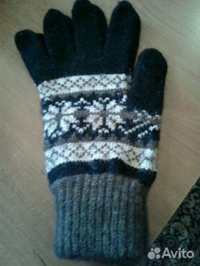 Мужские варежки и перчатки