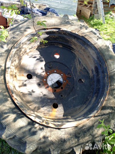 Резина с дисками для мтз задняя