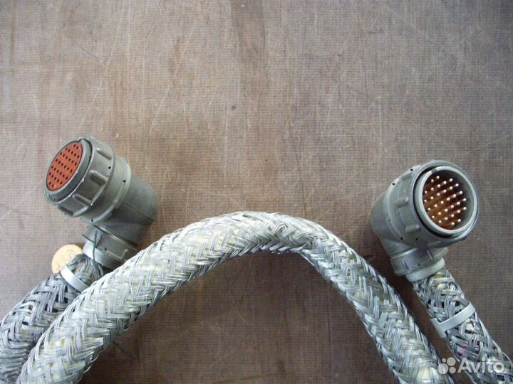 Комплект армейских кабелей радиоприёмника Рябина