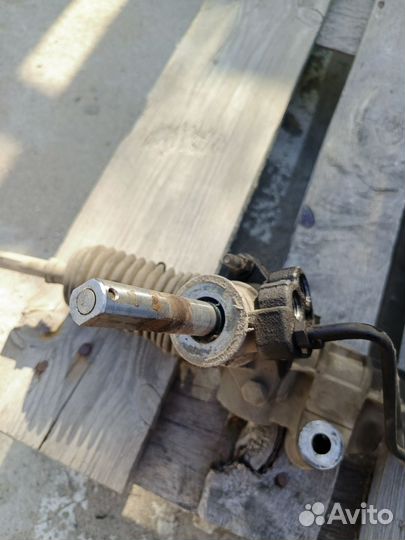 Рулевая рейка renault logan 1 с гуром