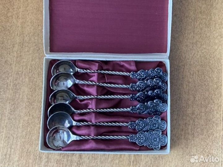 Редкие Ложки мельхиор Казаковские 