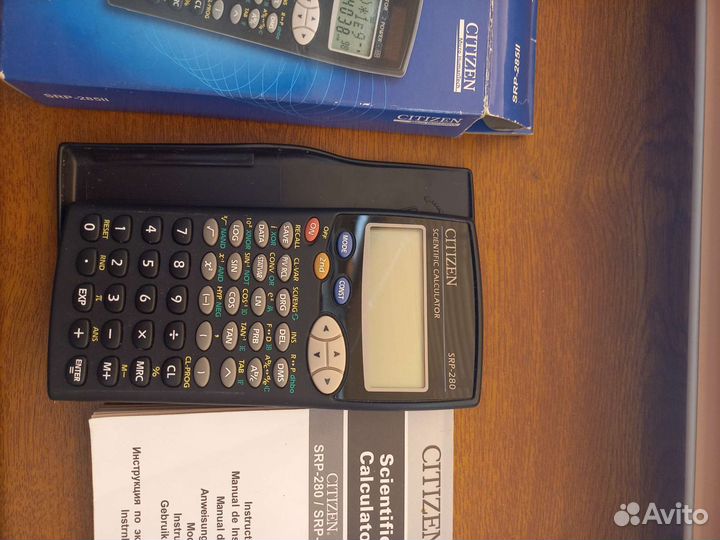 Калькулятор sitizen SRP-285II Новый