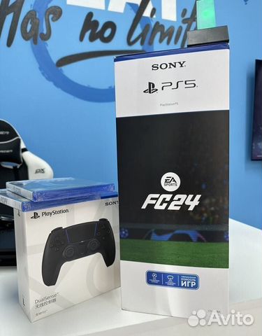 Sony Playstation 5 PS5 + Гарантия год + FIFA 24 объявление продам
