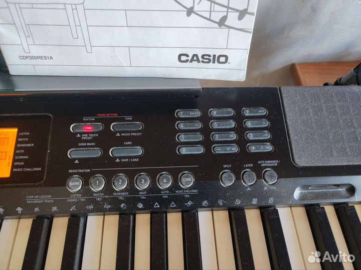 Цифровое фортепиано casio CDP-200R