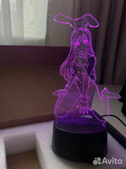 3D лампа (ночник) аниме