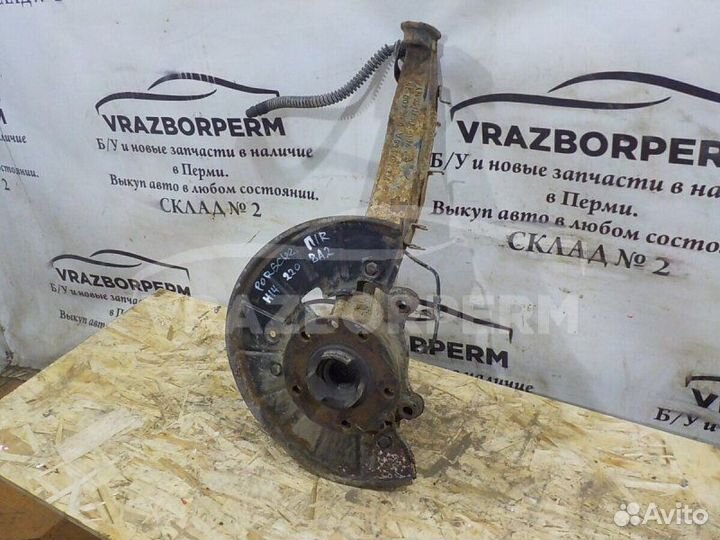 Кулак поворотный передний правый Porsche Cayenne