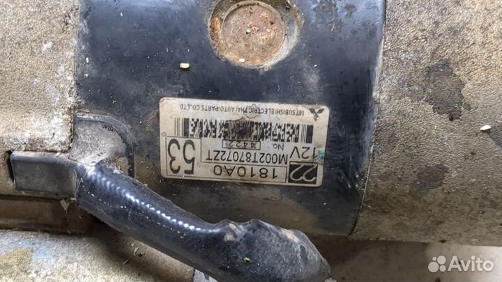 Стартер Mitsubishi L200, 2015