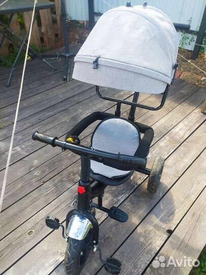 Велосипед 3х колёсный с родительской ручкой