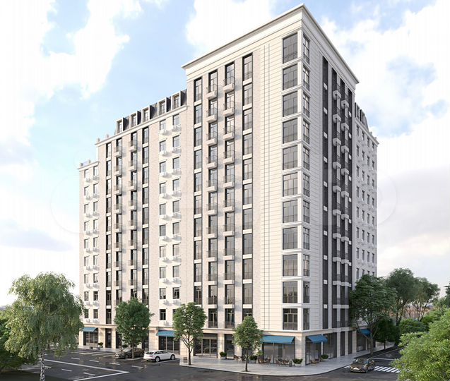 2-к. квартира, 56 м², 2/12 эт.