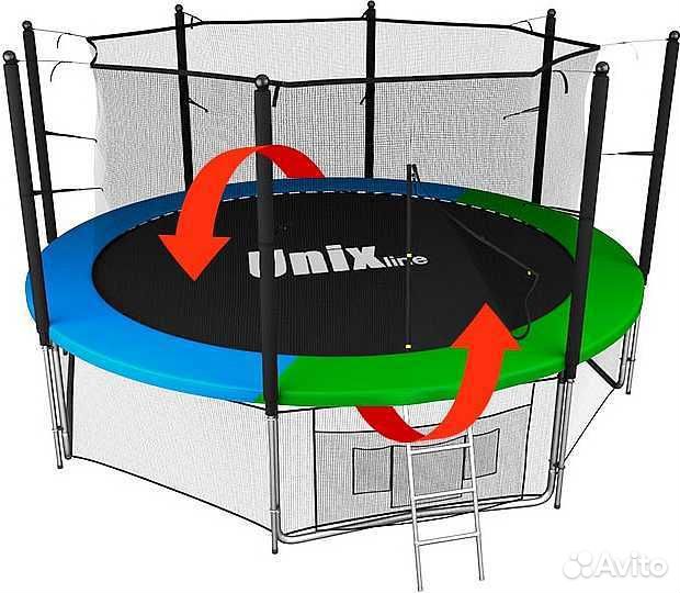 Батут Unix Line Classic 12 ft (inside) v.1.27