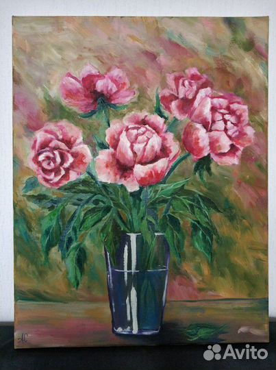 Картина масляными краскам 