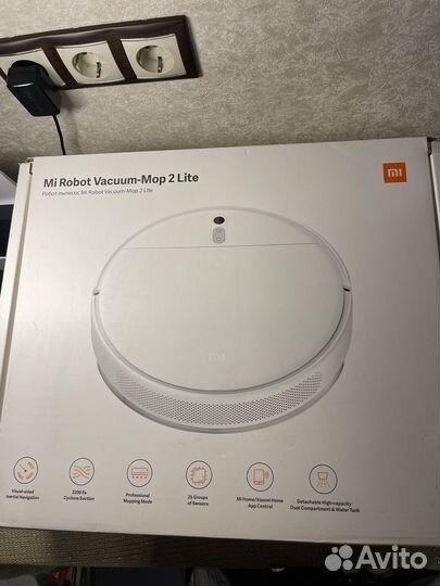 Робот пылесос xiaomi mi robot vacuum mop 2 lite