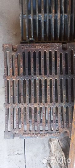 Решетка чугунная для ливневки
