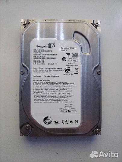 Жёсткий диск Seagate