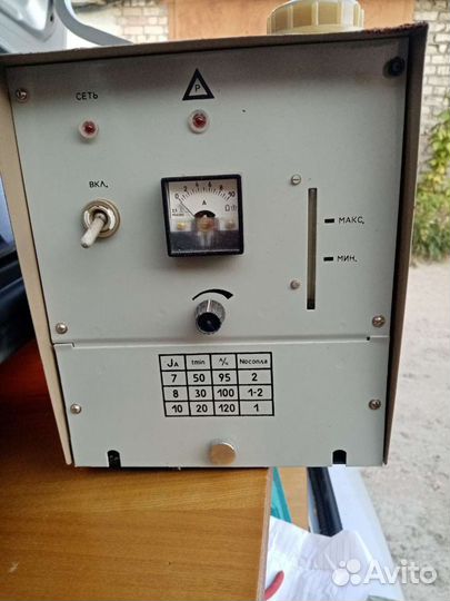 Электролизно-водная установка Прибор СССР