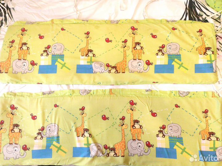 Бортики в детскую кроватку