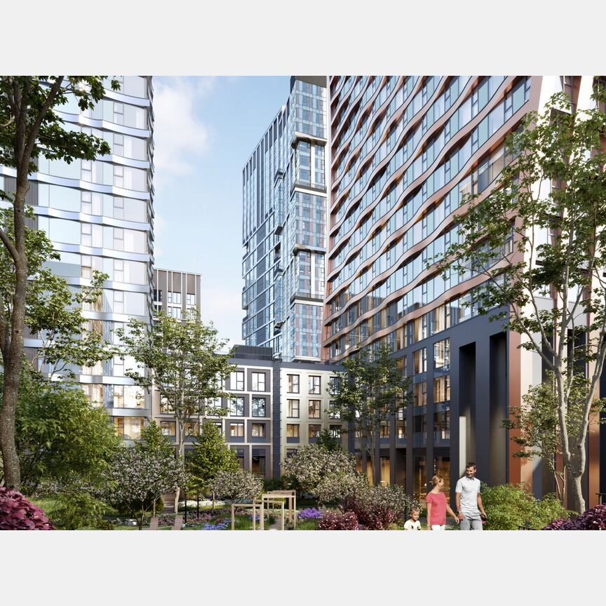 Квартира-студия, 30 м², 22/36 эт.