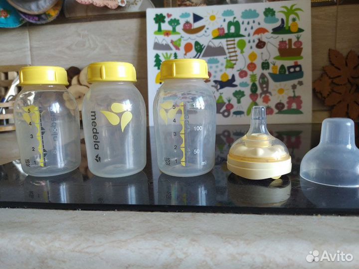 3 бутылочки 