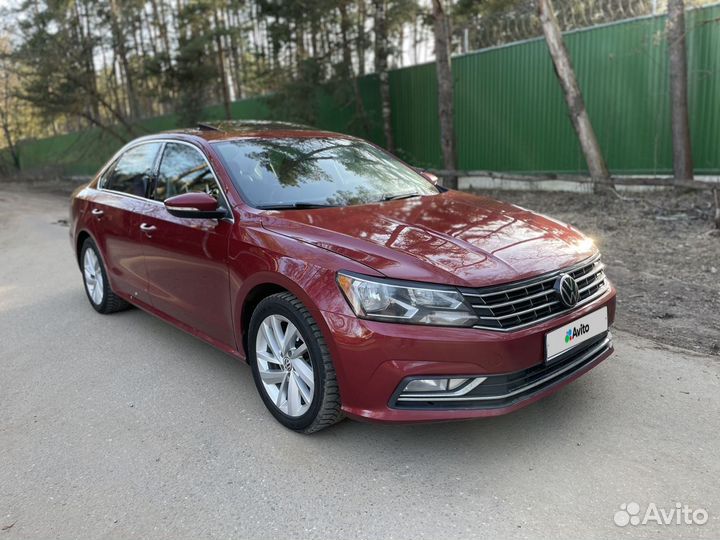 Volkswagen Passat 2.0 AMT, 2017, 119 000 км