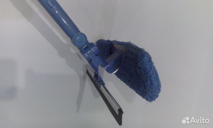 Швабра телескопическая 85-135 см для мойки окон