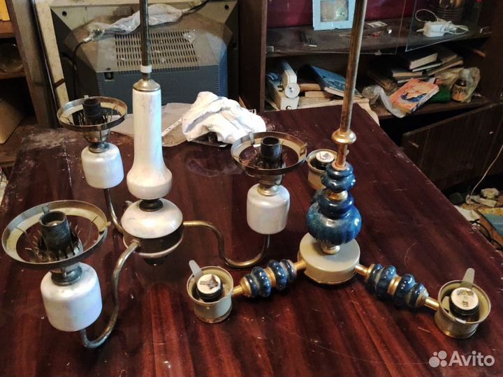 Плафон СССР, запчасти для люстр СССР