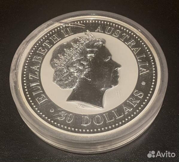 Серебряный Австралийский лунар I серии 