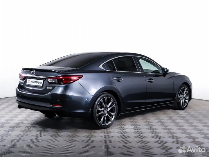Mazda 6 2.5 AT, 2016, 54 625 км