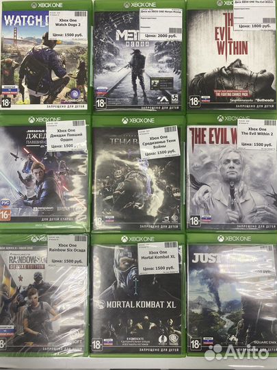 Игры для xbox One