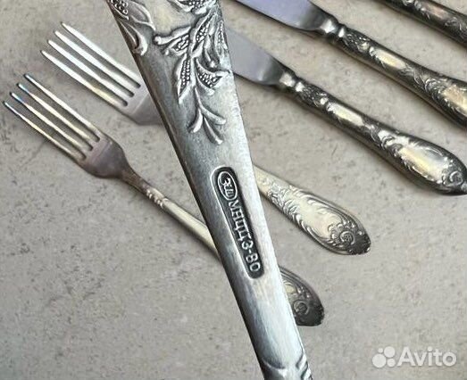 Вилки мельхиоровые новые