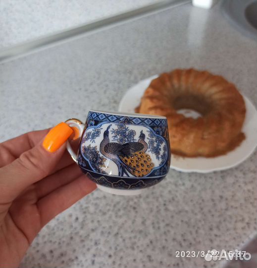 Кофейный фарфоровый набор Yamasun