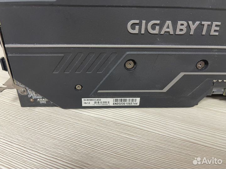 GTX 1660 Gigabyte