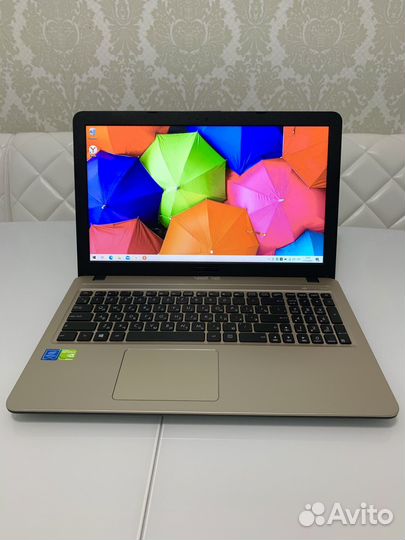 Asus 4ядра+SSD512GB+8GB+Nvidia GeForce 920MX 2GB