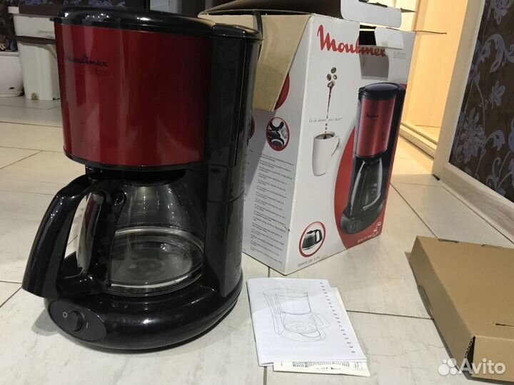 Кофеварка капельная moulinex