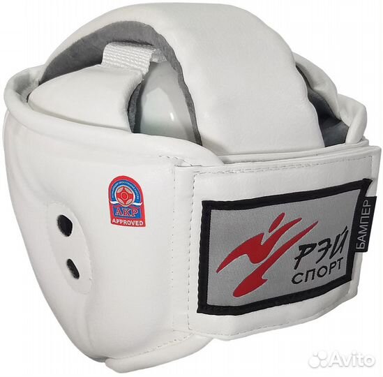 Шлем для карате с закрытым подбородком. Магазин