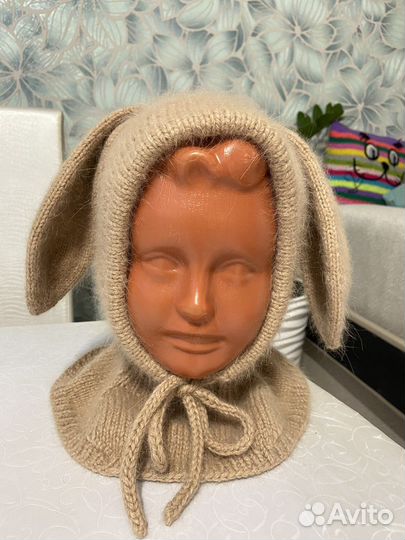 Шапка шлем детская