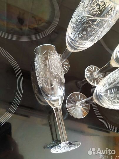 Хрустальные фужеры