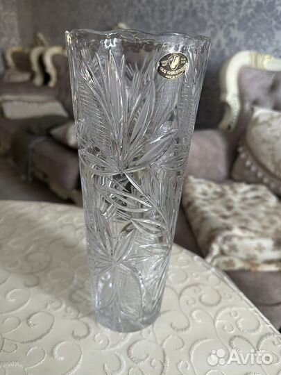Ваза хрустальная большая СССР