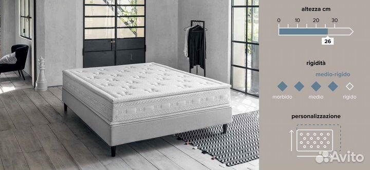 Итальянский Матрас Hermitage. Ennerev