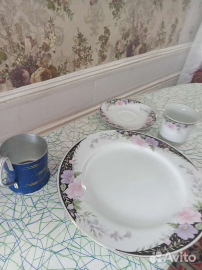 Фарфор трио старый китай