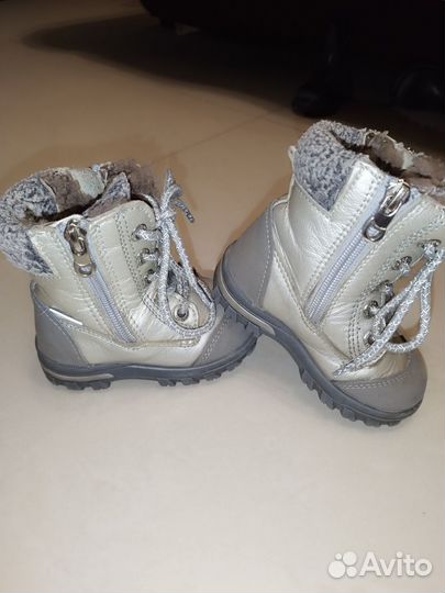 Зимние ботинки котофей 22