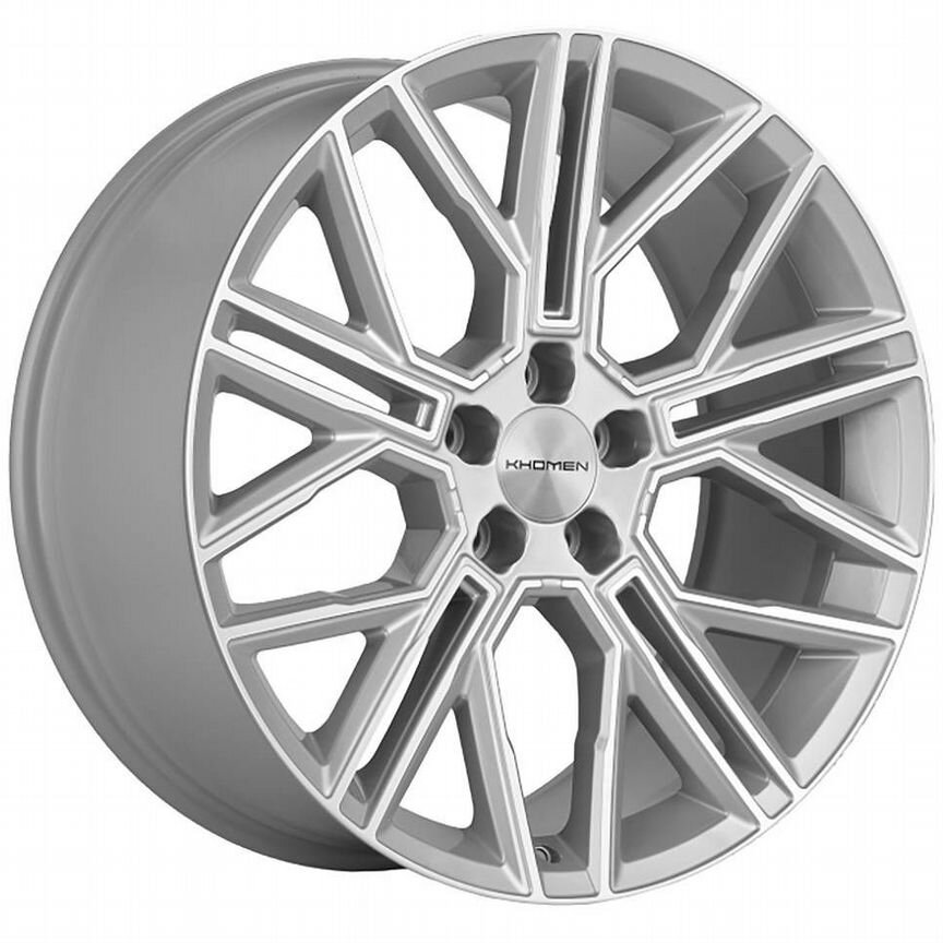 Диски Khomen KHW2101 9.5x21 5x120 ET45.5 D62.6 F-Silver