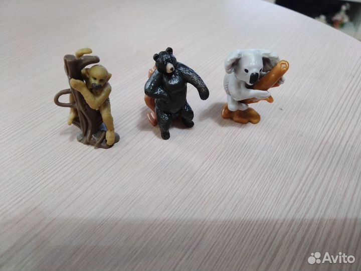 Игрушки из киндер сюрприза коллекция Natoons