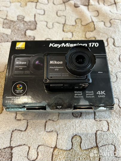 Экшн камера Nikon Key Mission 170