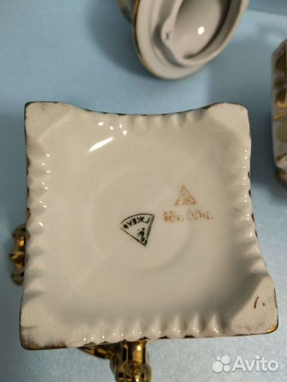 Чайник самовар Гжель