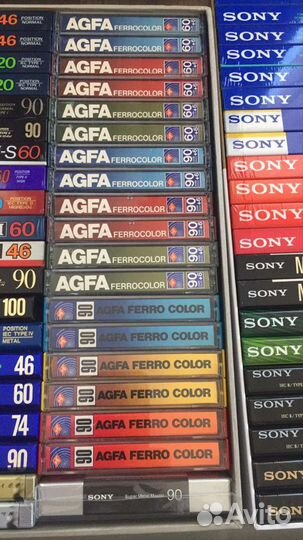 Аудиокассеты новые, запечатанные