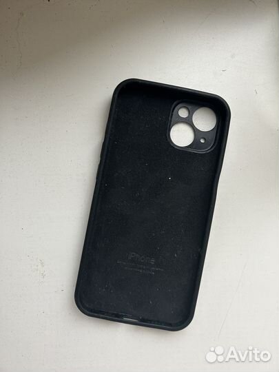 Чехол на iPhone 14 чёрный