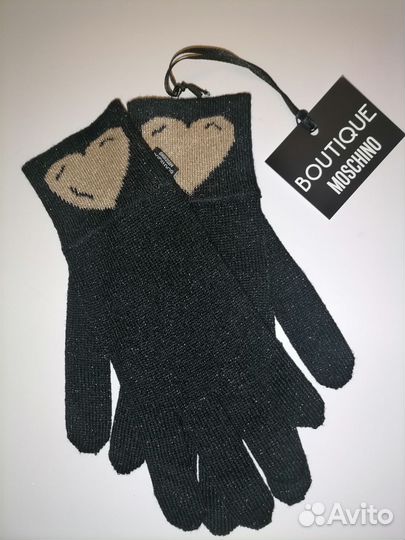 Новые перчатки Boutique Moschino Италия Оригинал
