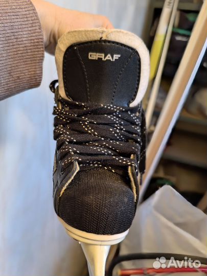 Коньки хоккейные 27 размер graf