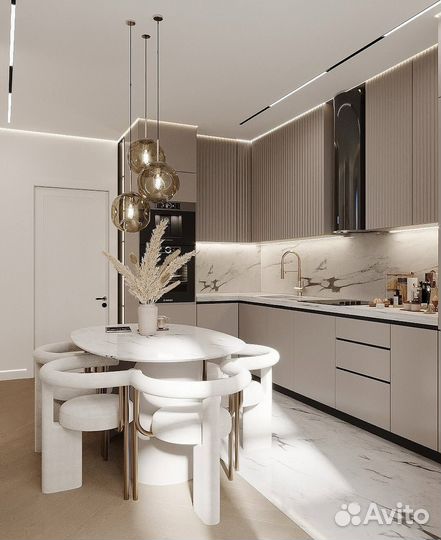 Кухня встраиваемая на заказ