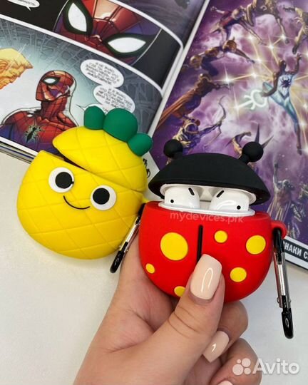 Чехлы для наушников Airpods 2/1